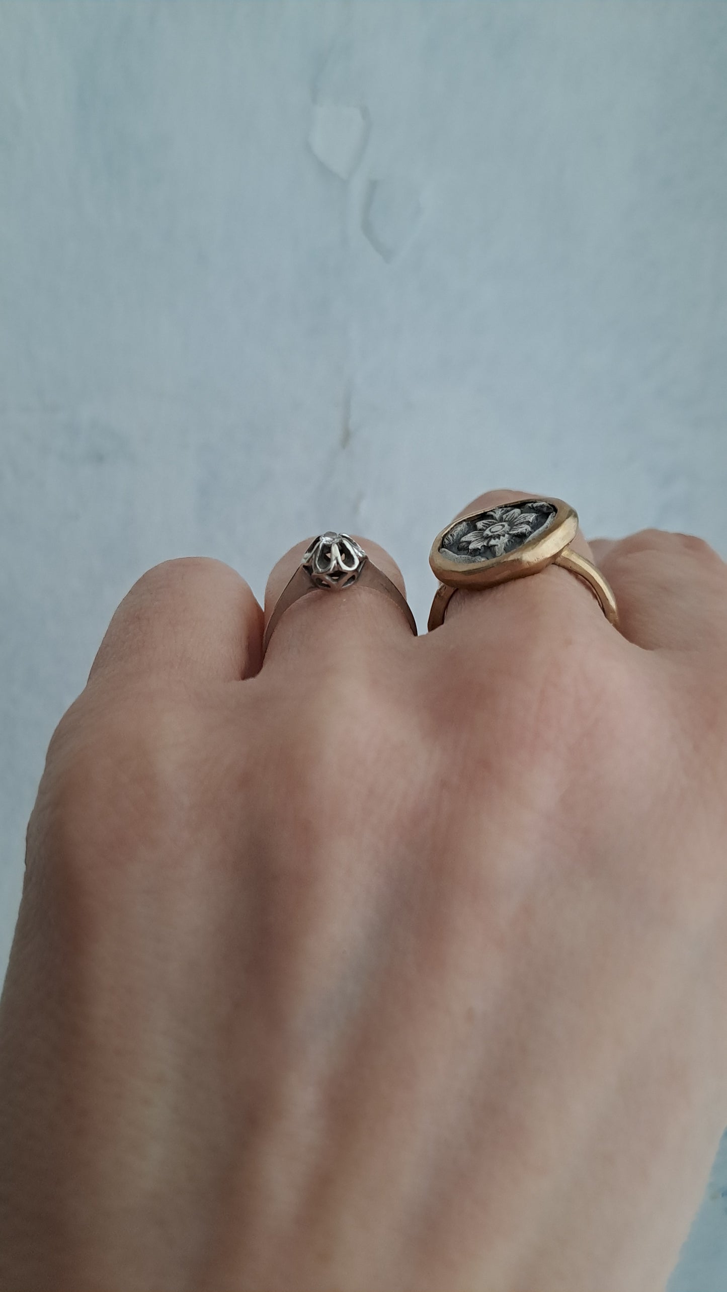 Anello Fiore Afghano