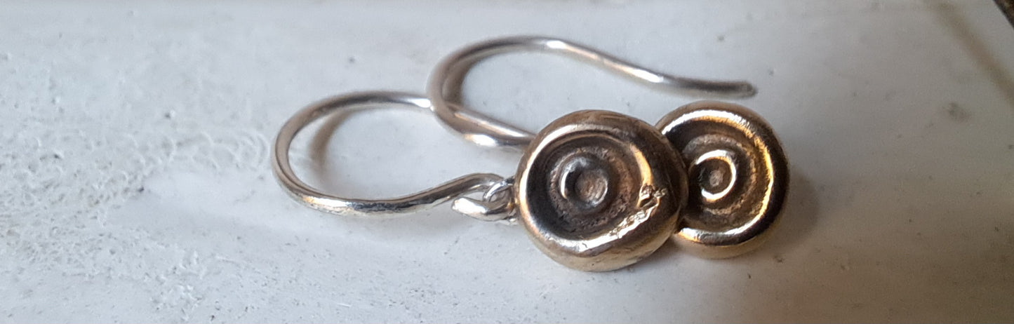 Orecchini in Bronzo Nudo