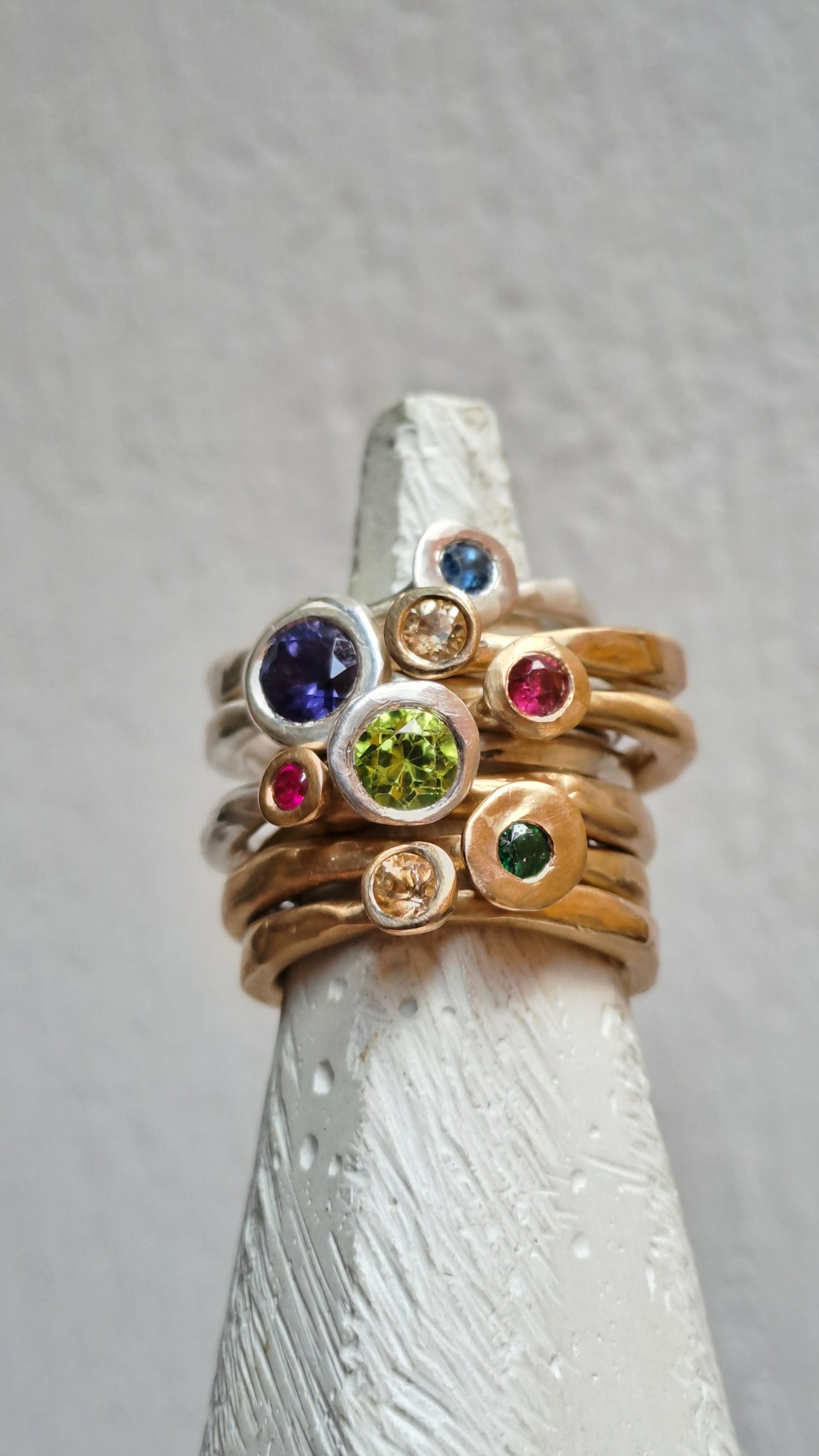 Smeraldo su Bronzo - Anello - No DRAMA -