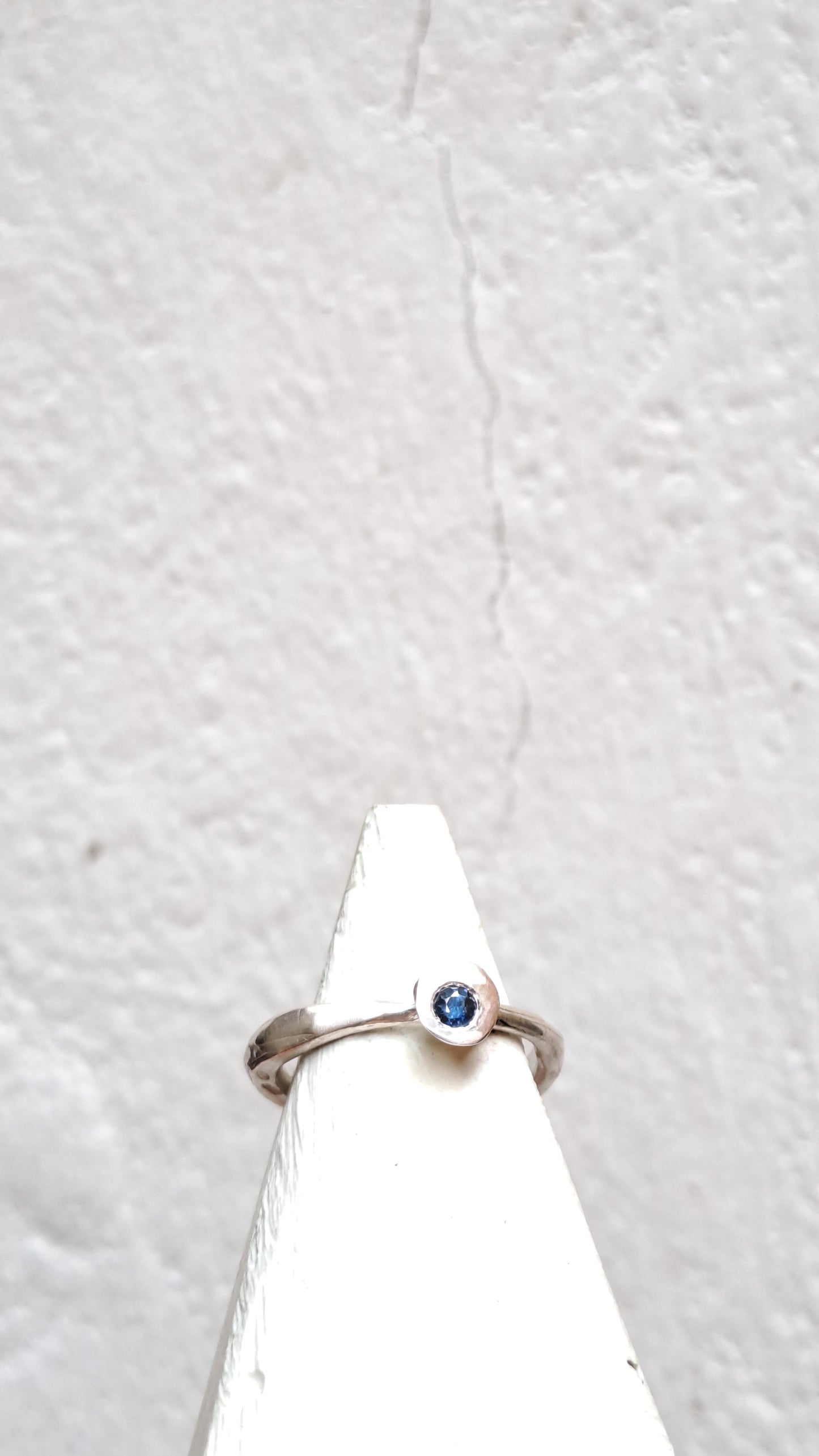 Zaffiro su Argento925 - Anello - No DRAMA