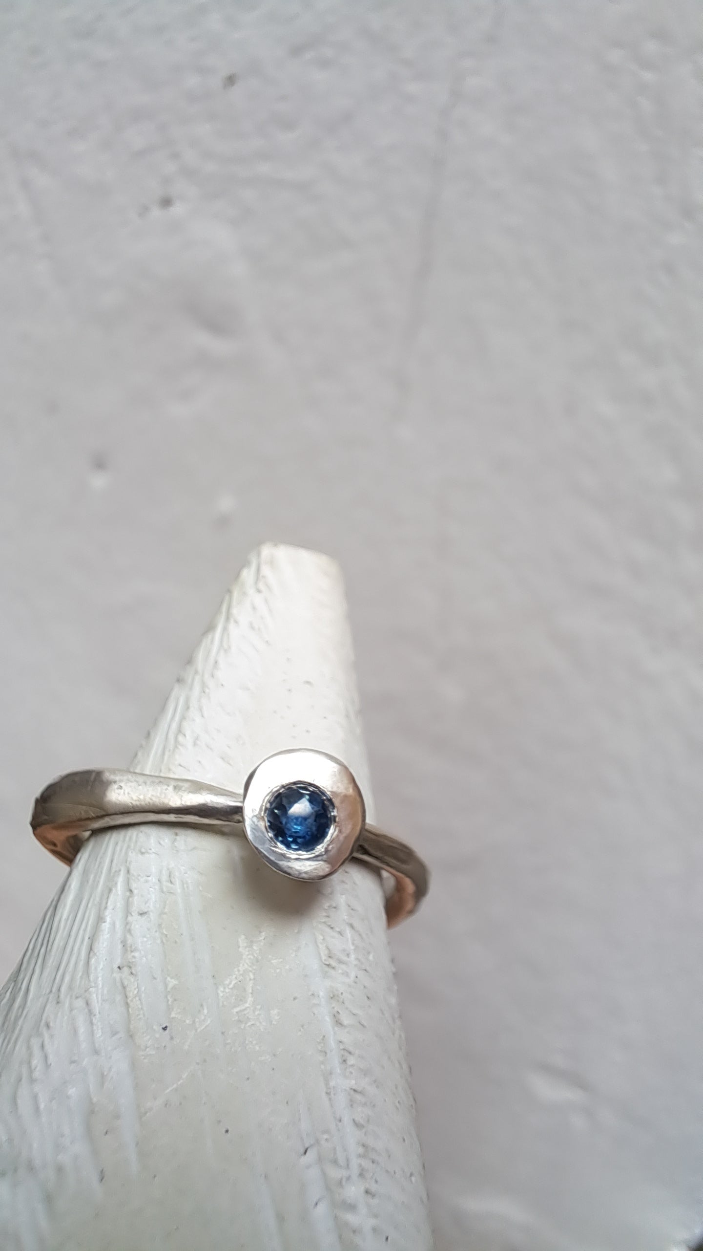 Zaffiro su Argento925 - Anello - No DRAMA