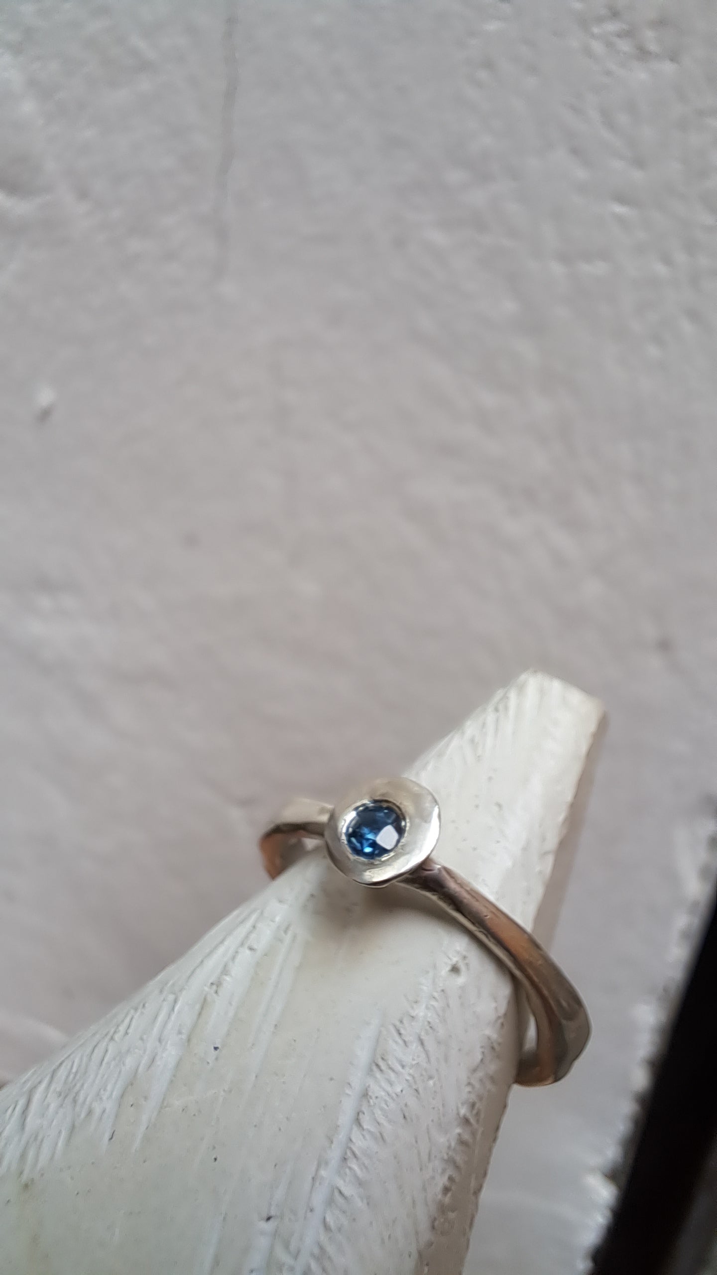 Zaffiro su Argento925 - Anello - No DRAMA