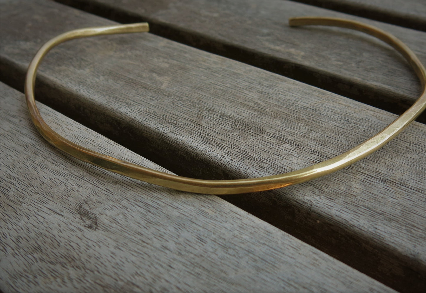 Collana in Ottone forgiata a mano