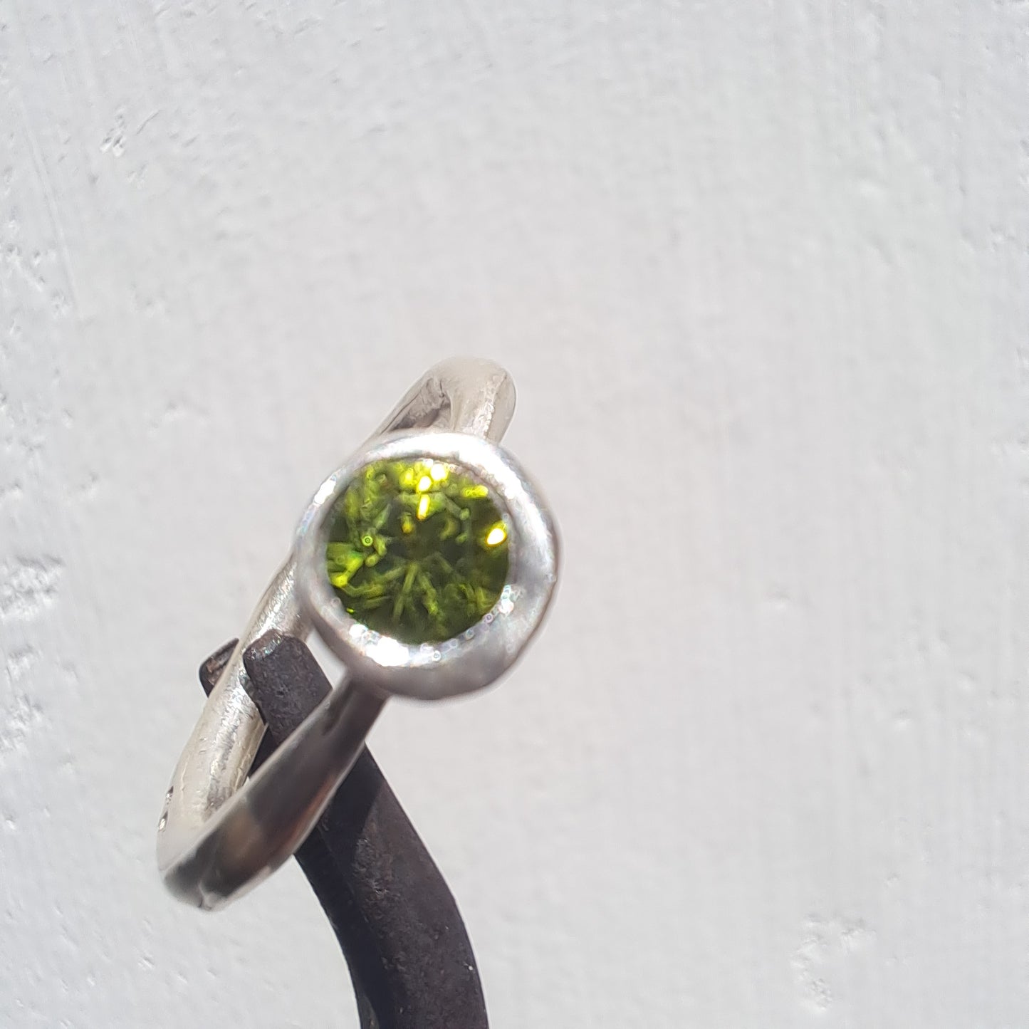 Peridoto VERDE SU Argento925 - Anello - NO DRAMA