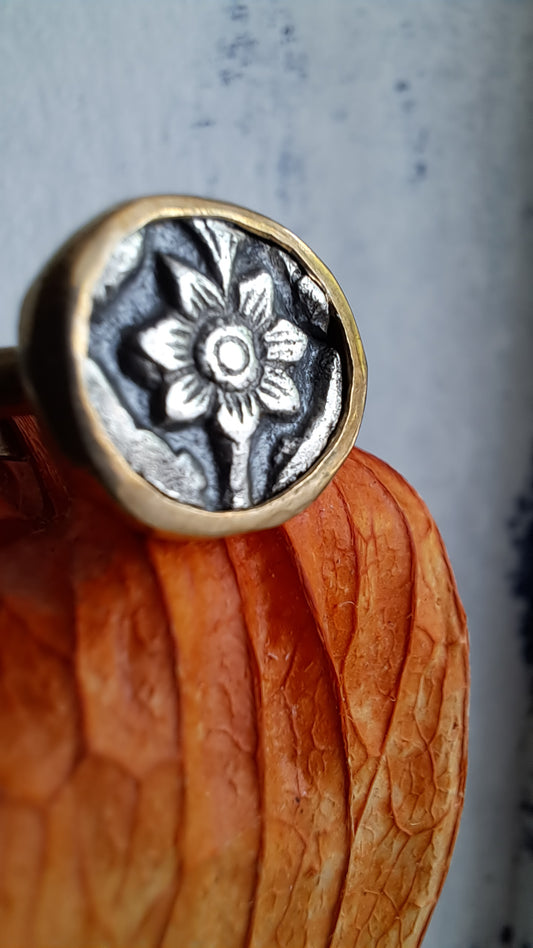 Anello Fiore Afghano