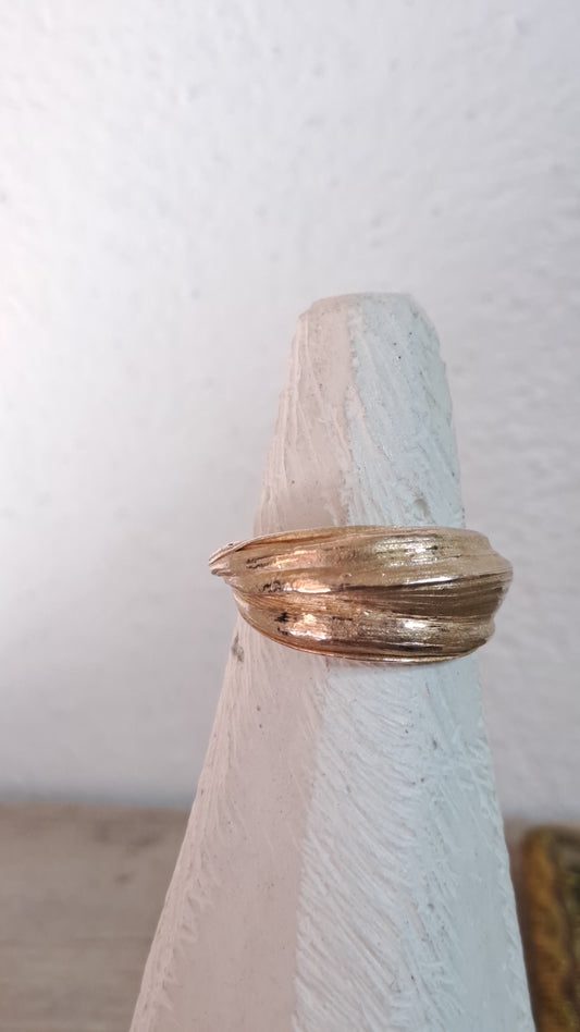 FLUIDI MUTEVOLI - Anello in Bronzo misura 15