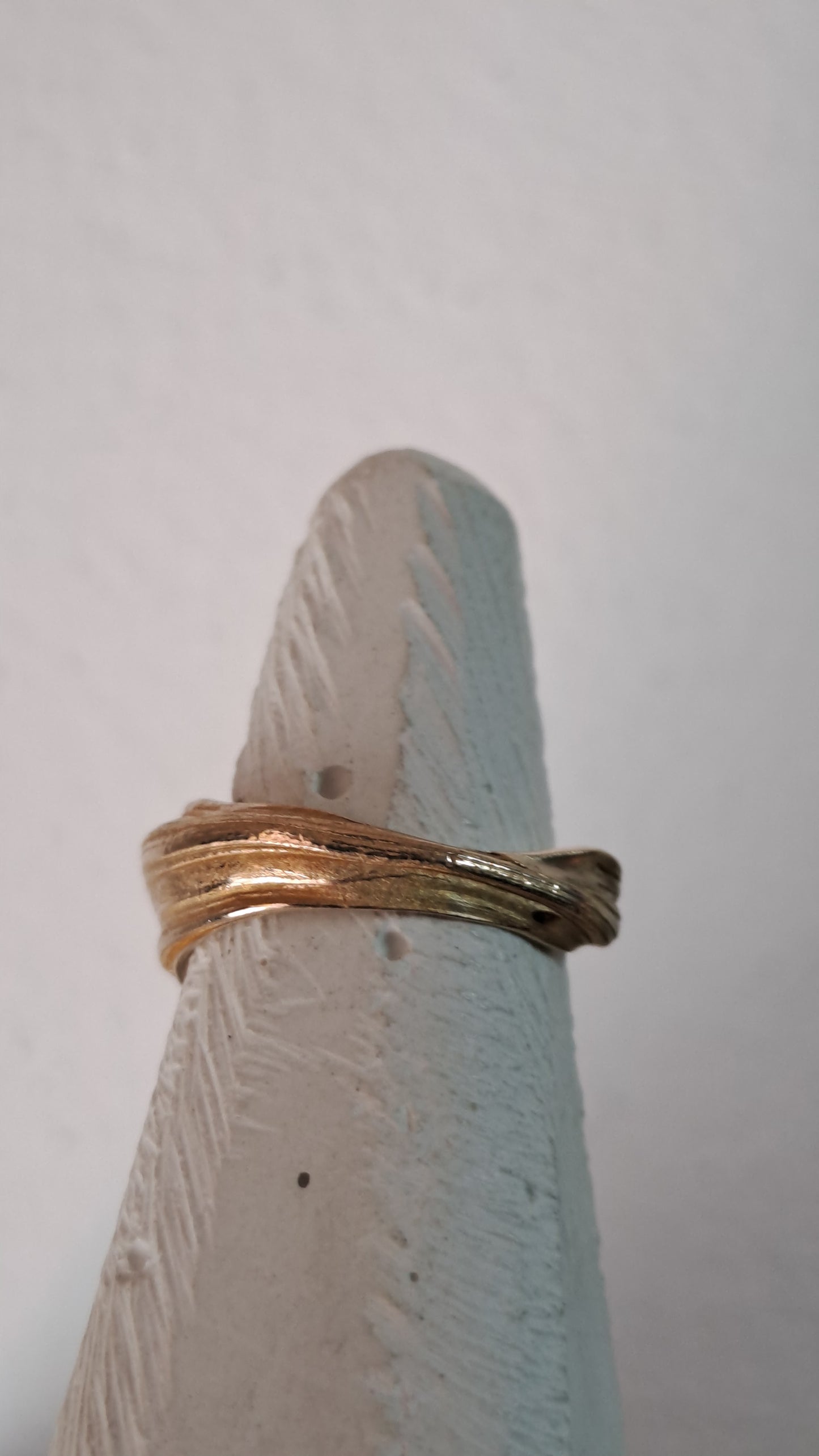 FLUIDI MUTEVOLI - Anello in Bronzo misura 15