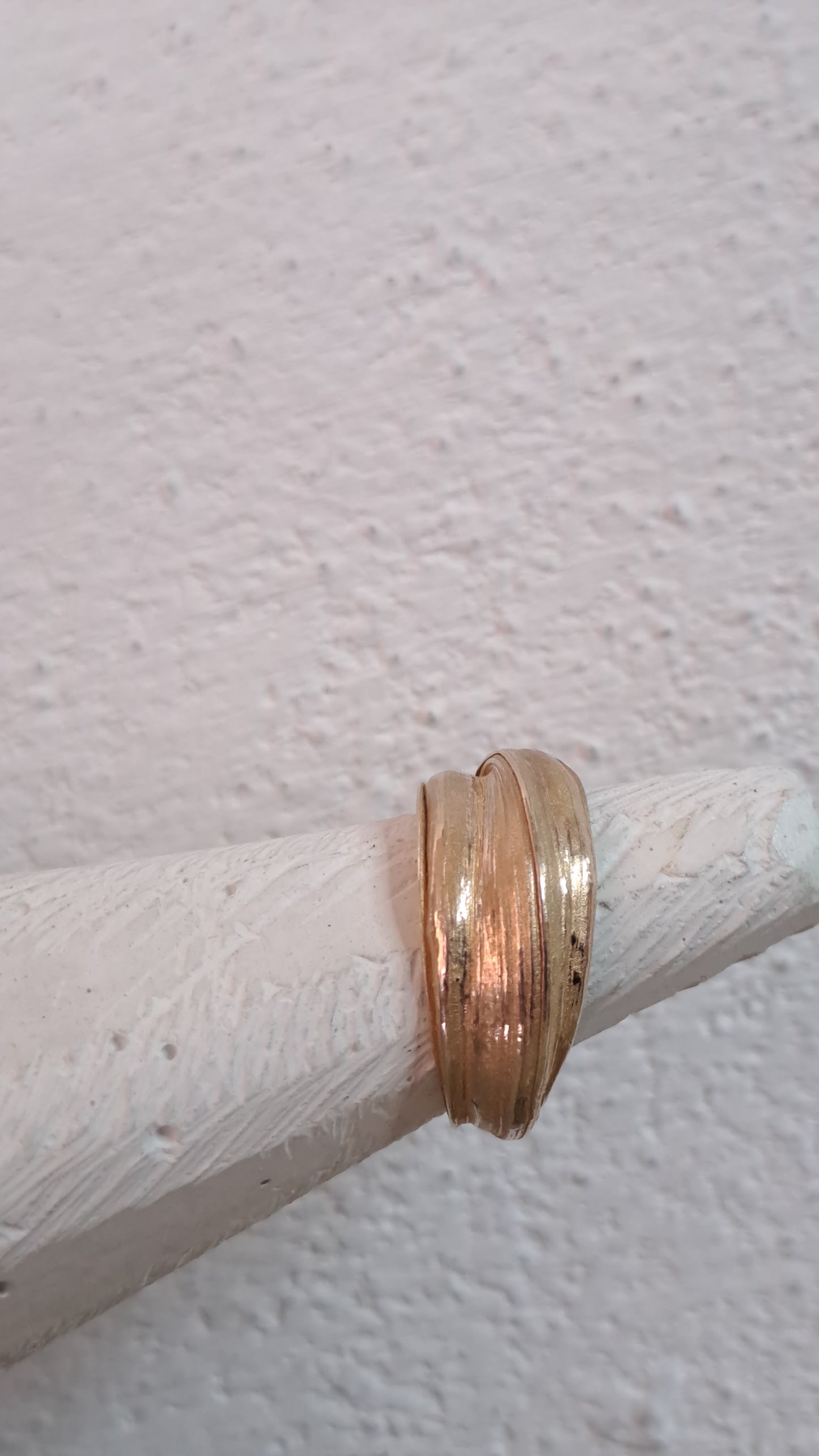 FLUIDI MUTEVOLI - Anello in Bronzo misura 15