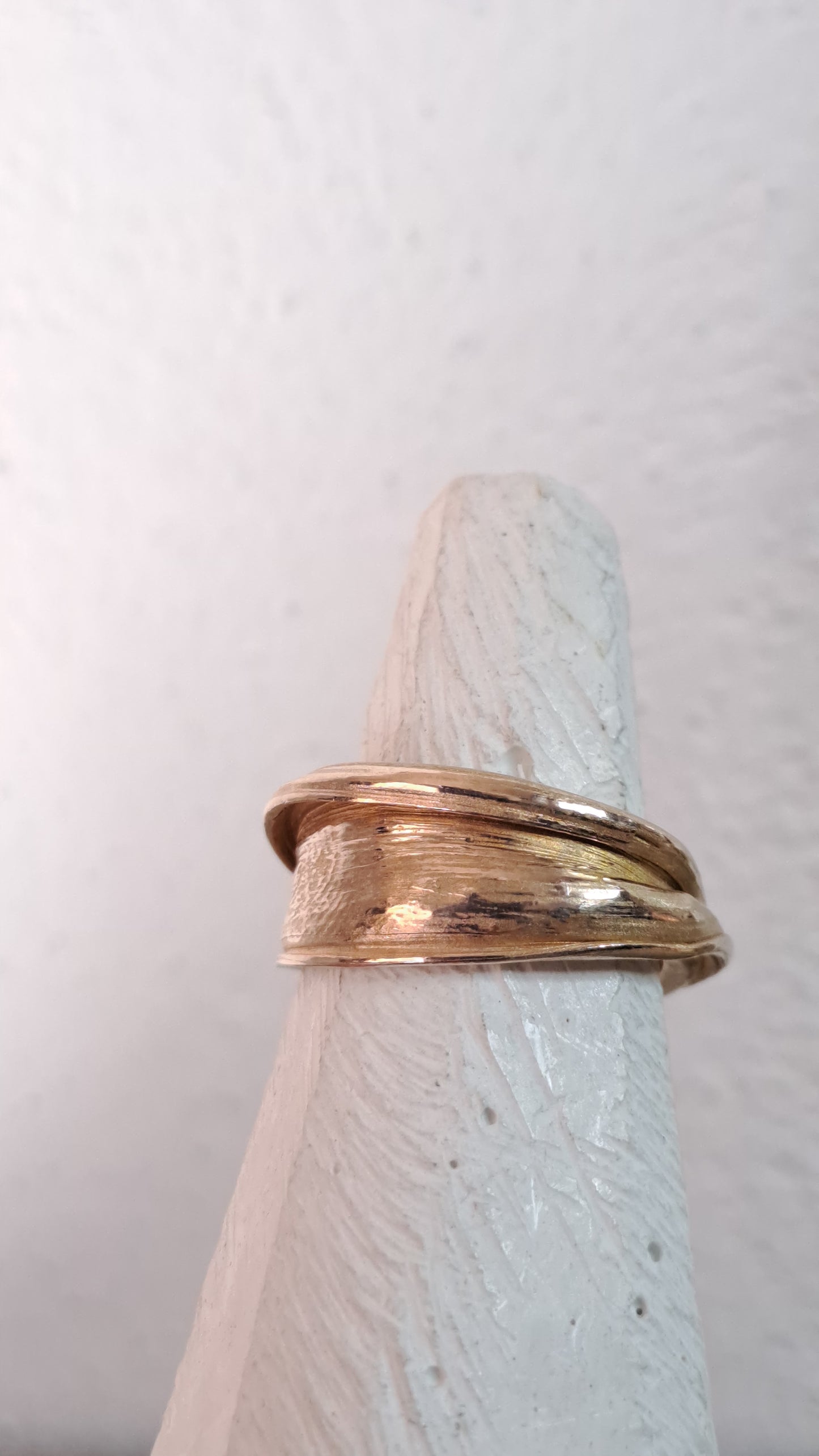 FLUIDI MUTEVOLI - anello in Bronzo misura 14