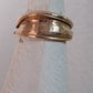 FLUIDI MUTEVOLI - anello in Bronzo misura 14