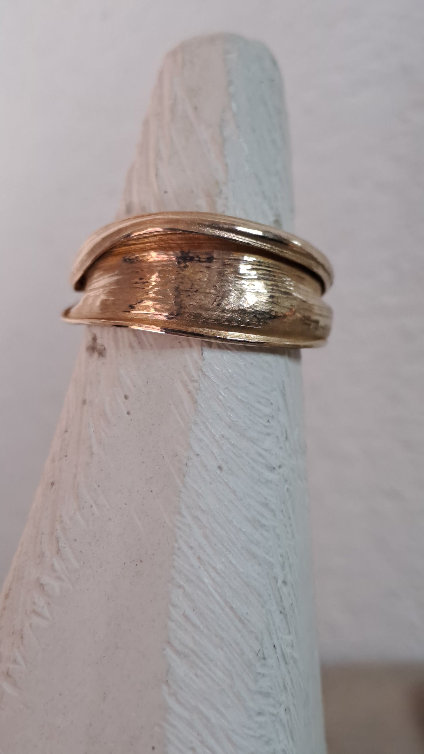 FLUIDI MUTEVOLI - anello in Bronzo misura 14