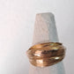 FLUIDI MUTEVOLI - anello in Bronzo misura 14