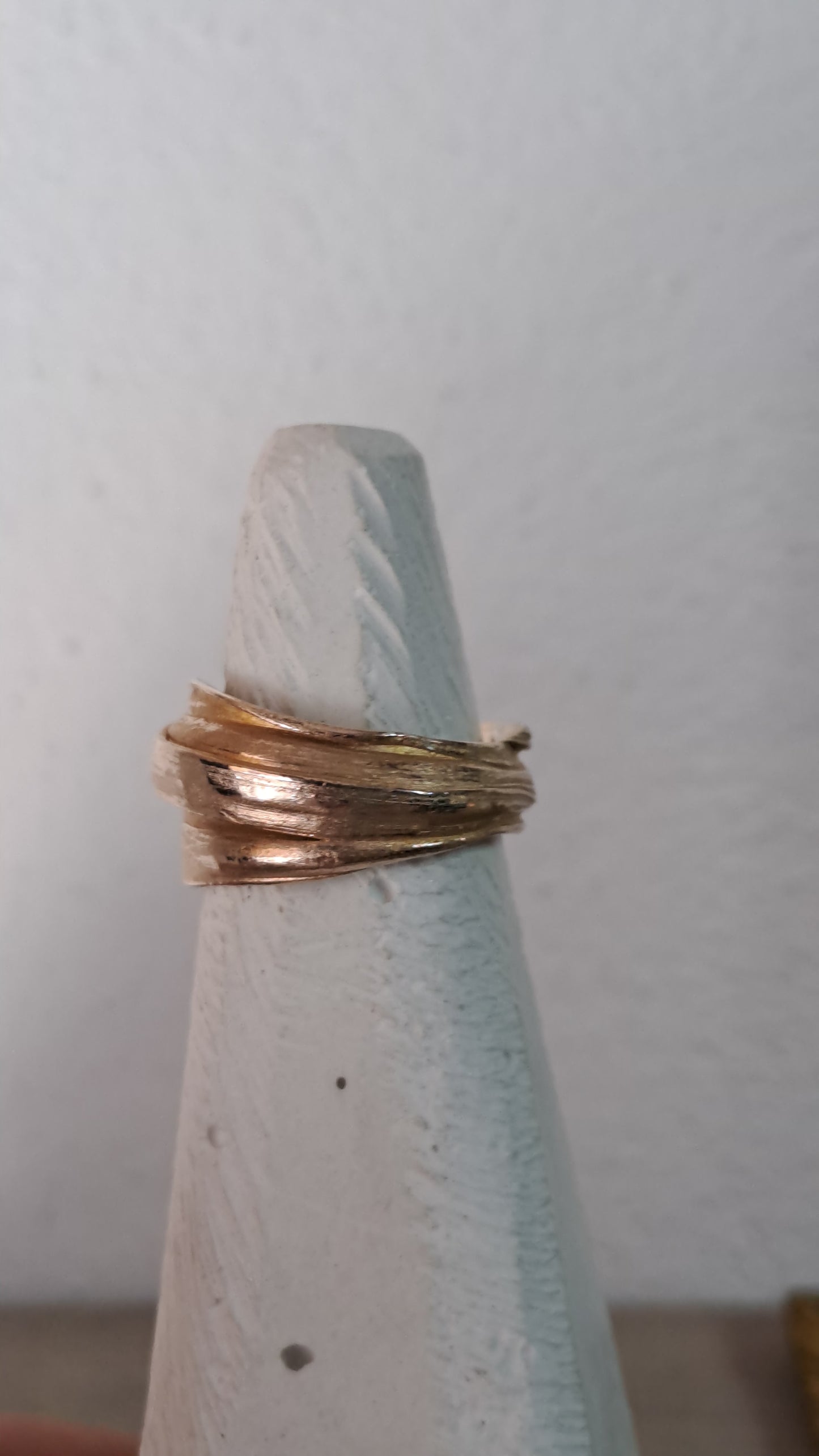 FLUIDI MUTEVOLI - anello in Bronzo misura 14