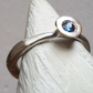 Zaffiro su Argento925 - Anello - No DRAMA