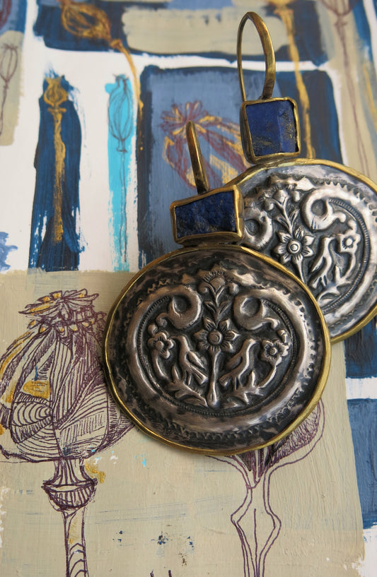 AfghaniI in Argento e Lapislazzuli