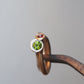 Peridoto VERDE SU Argento925 - Anello - NO DRAMA