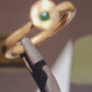 Smeraldo su Bronzo - Anello - No DRAMA -