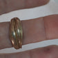 FLUIDI MUTEVOLI - anello in Bronzo misura 19