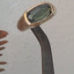 Tormalina Grigio/Verde Fumè - su Bronzo
