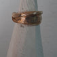 FLUIDI MUTEVOLI - anello in Bronzo misura 14