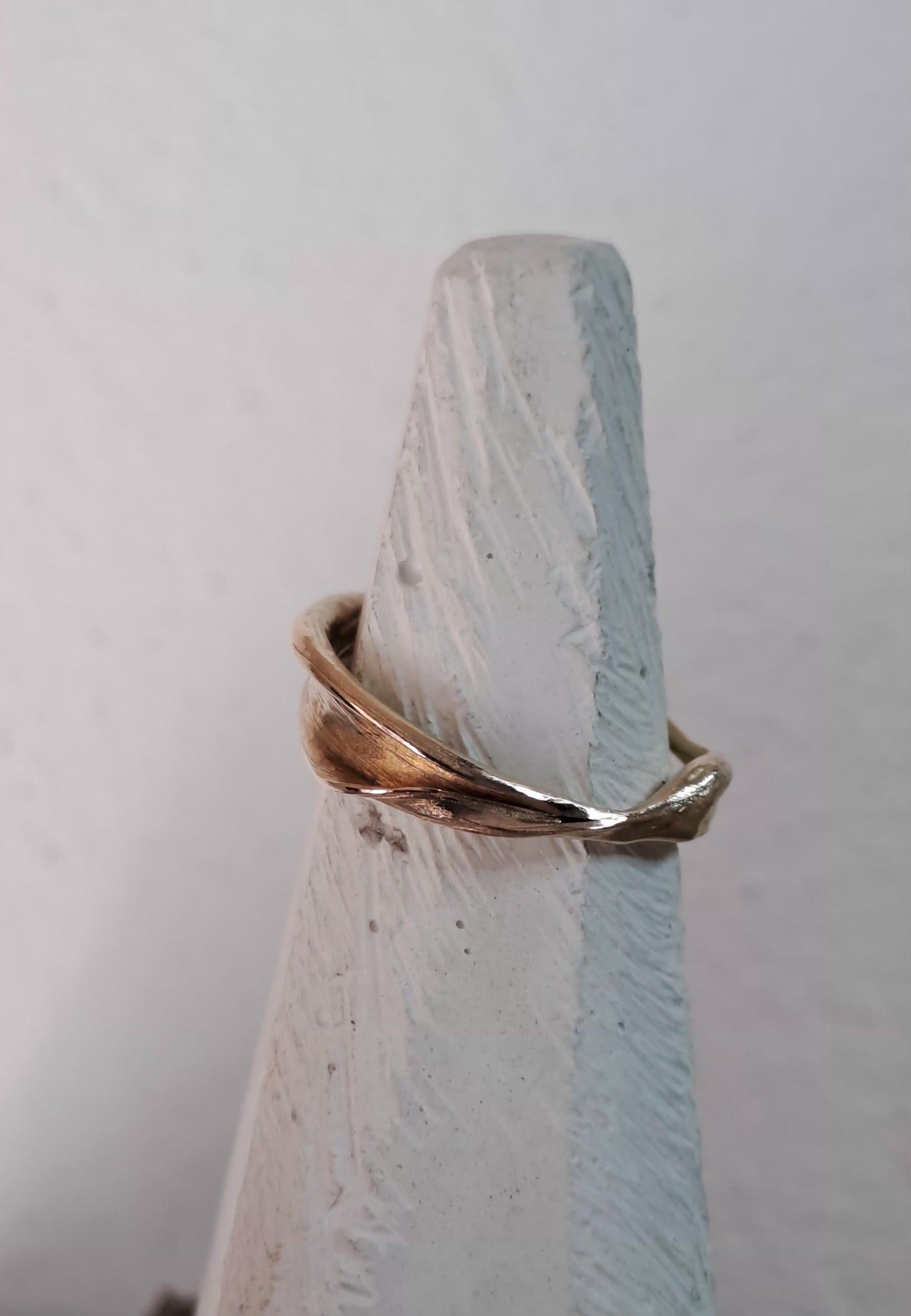 FLUIDI MUTEVOLI - anello in Bronzo misura 16