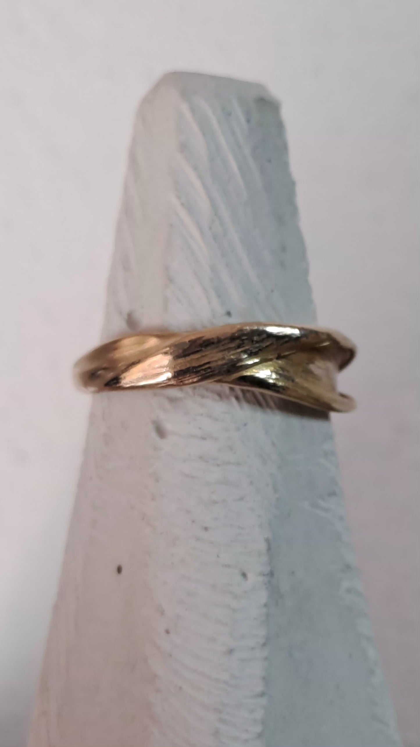 FLUIDI MUTEVOLI - anello in Bronzo misura 16