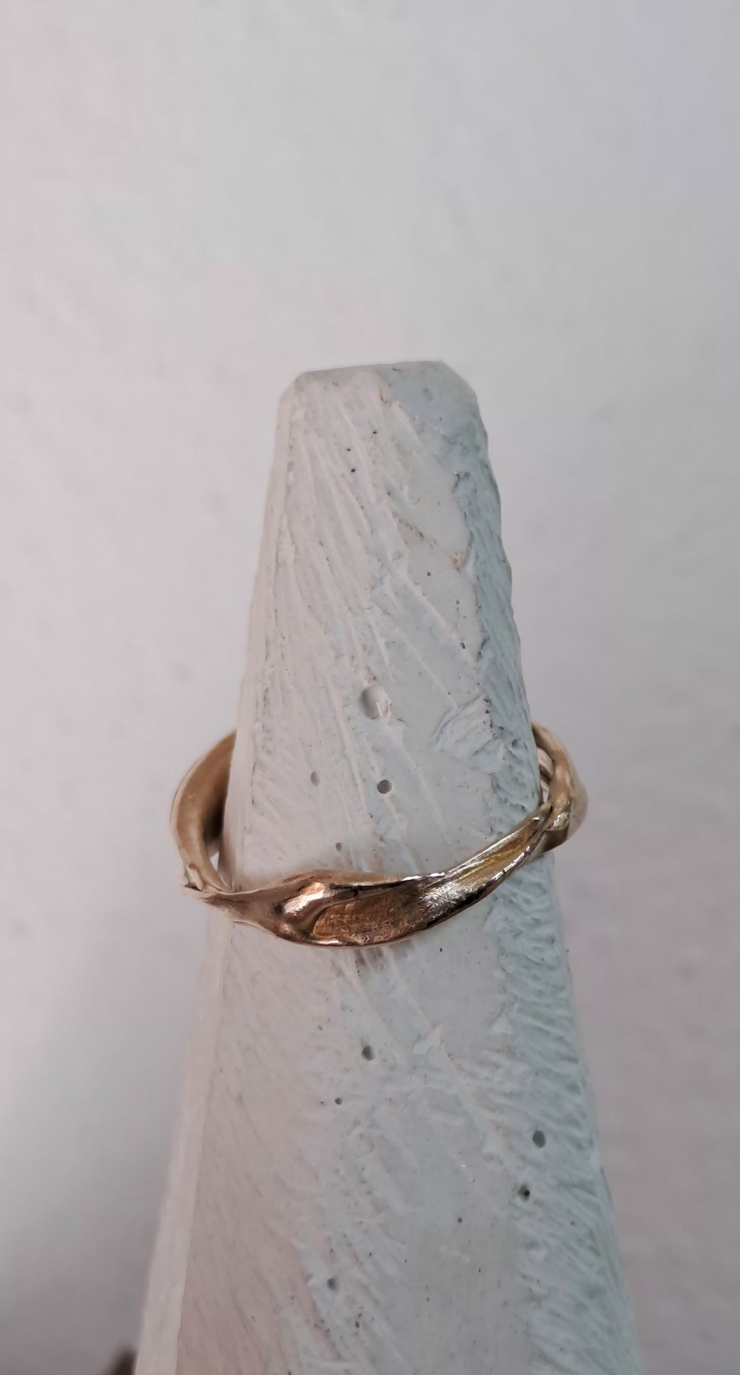 FLUIDI MUTEVOLI - anello in Bronzo misura 16