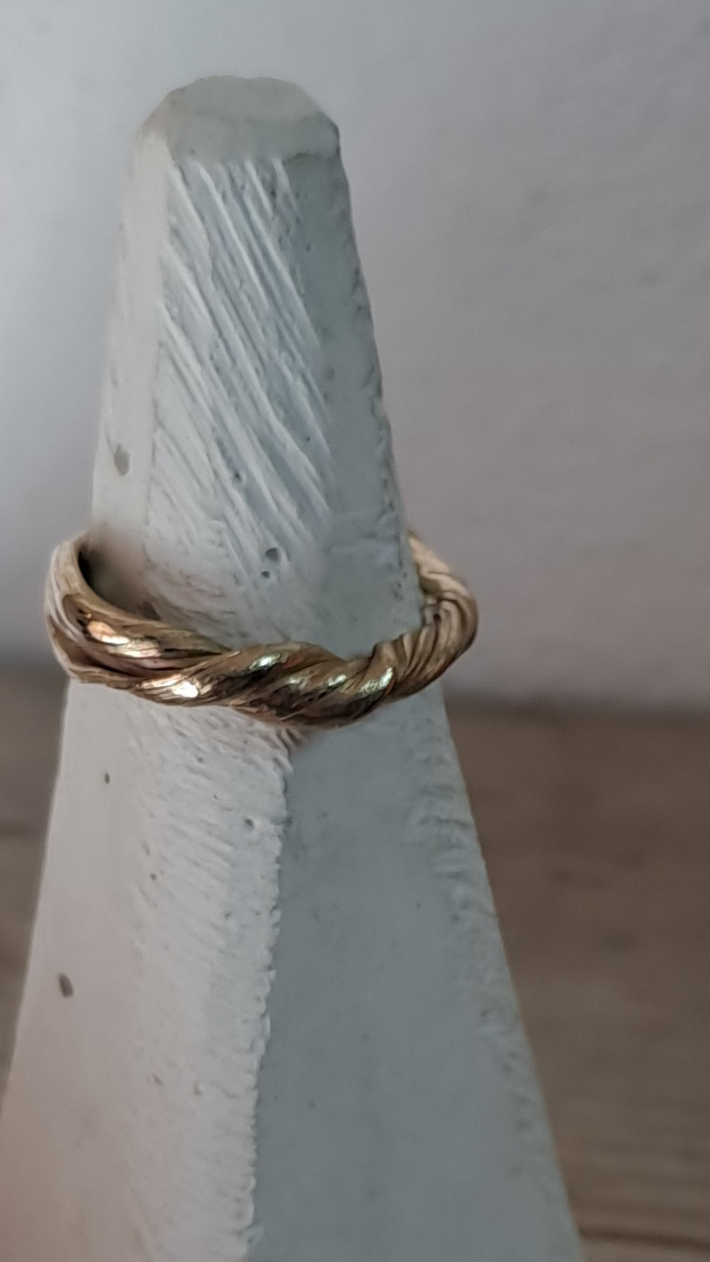 FLUIDI MUTEVOLI - Anello in Bronzo misura 20