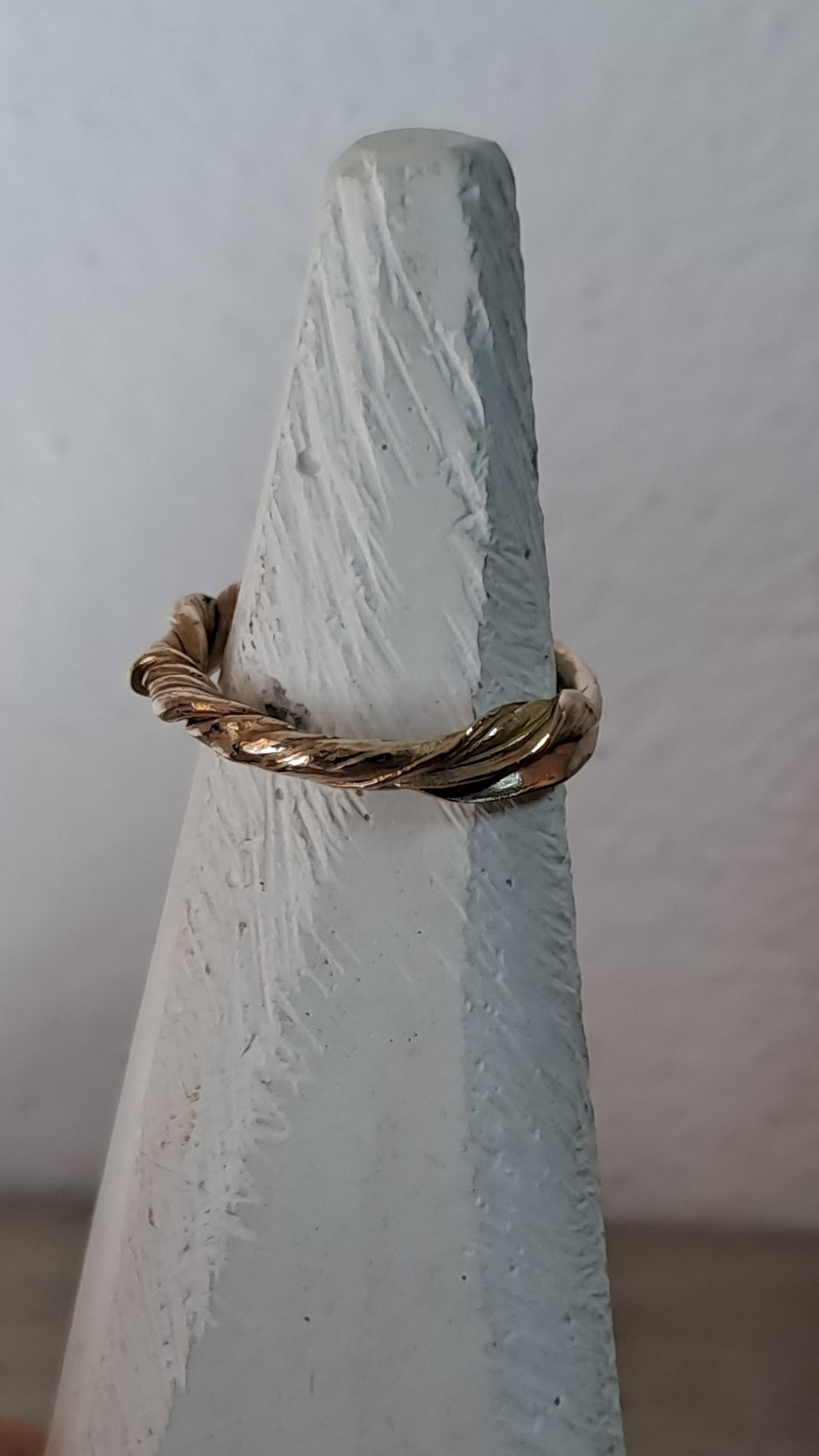 FLUIDI MUTEVOLI - Anello in Bronzo misura 20