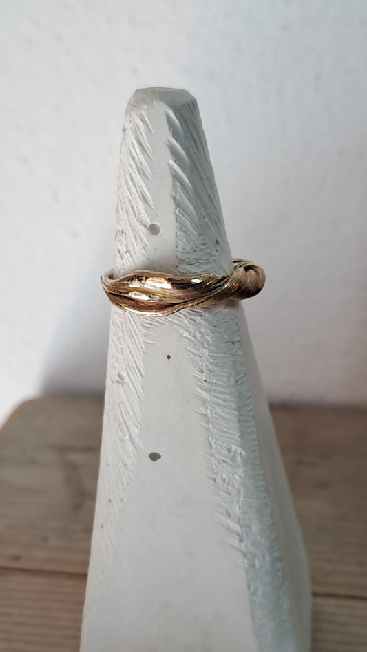 FLUIDI MUTEVOLI - Anello in Bronzo misura 20