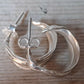 ANELLINE IN FOGLIA - FLUIDI MUTEVOLI in Argento925