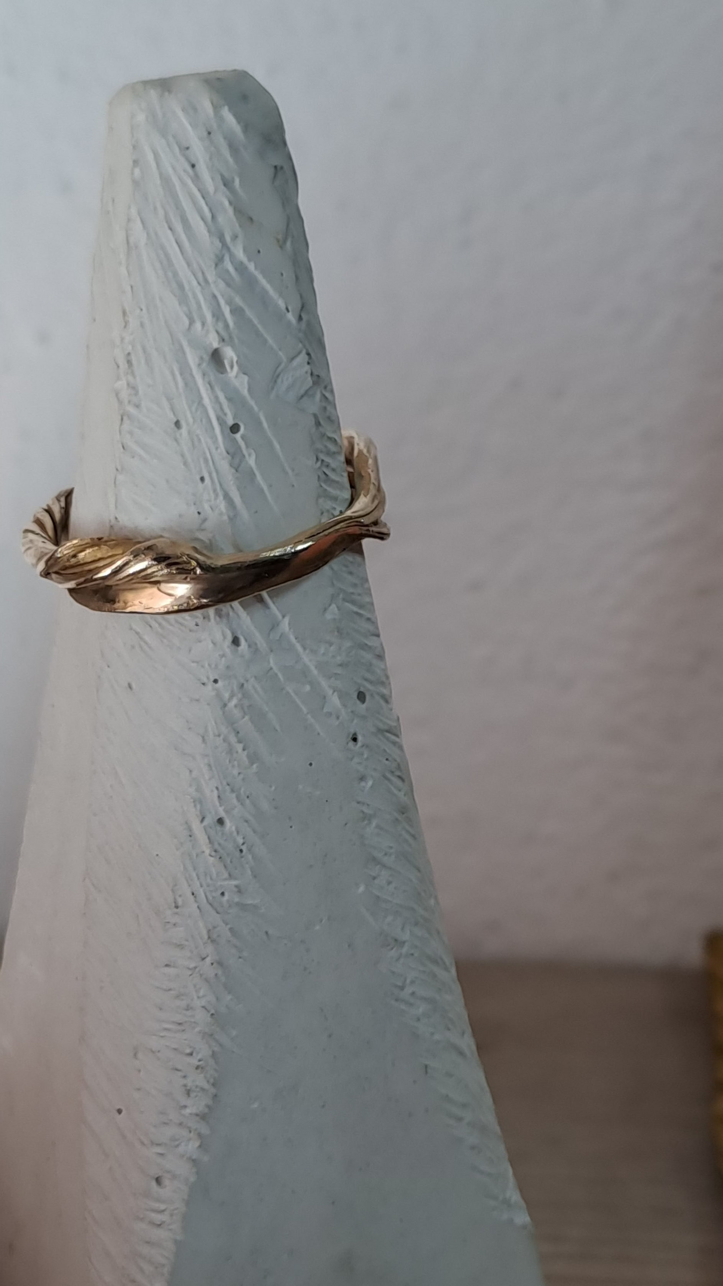 FLUIDI MUTEVOLI - Anello in Bronzo misura 20