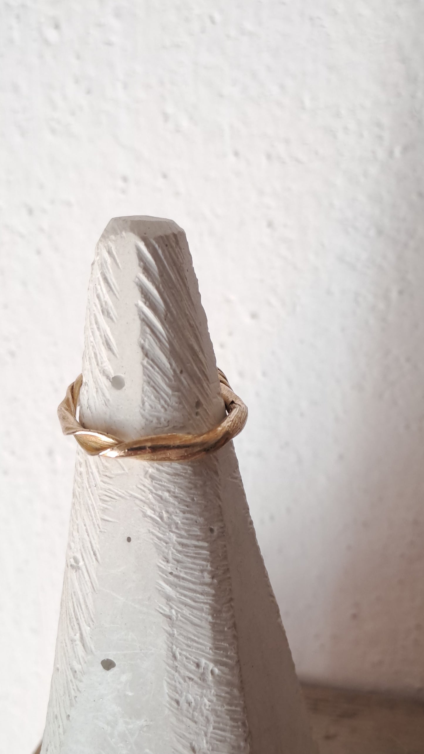 FLUIDI MUTEVOLI - anello in Bronzo misura 17