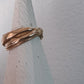 FLUIDI MUTEVOLI - anello in Bronzo misura 19