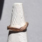 FLUIDI MUTEVOLI - anello in Bronzo misura 17